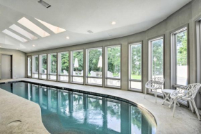 Luxe Lakehouse with Indoor Pool and 2-Story Dock!